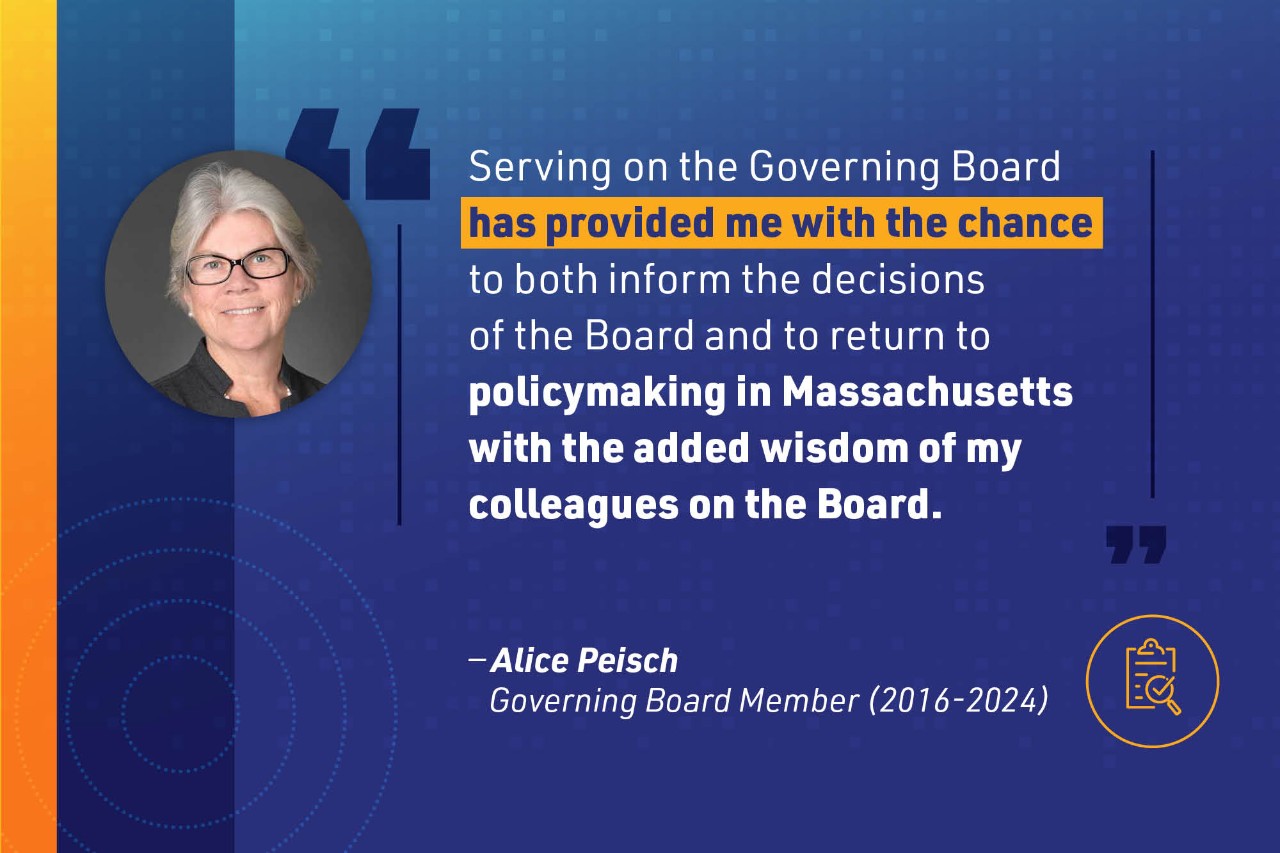 Why Join the Governing Board? Alice