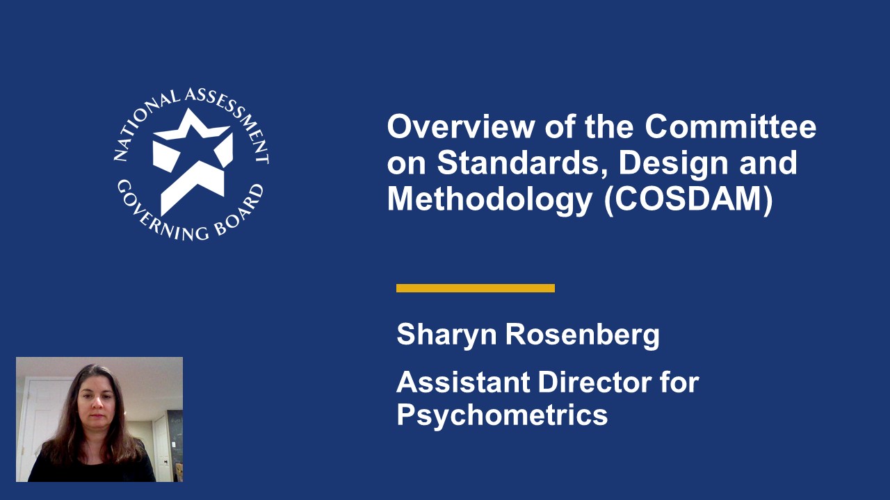 Introduction to Committee on Standards Design and Methodology