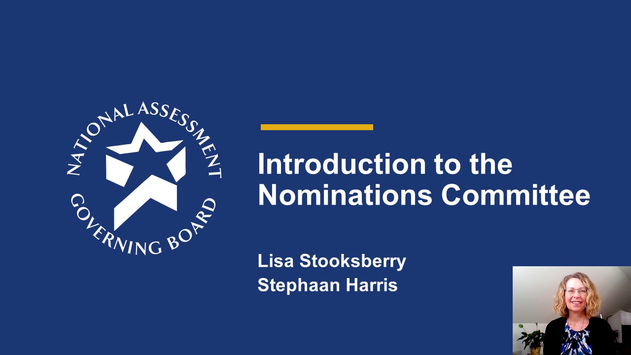 Introduction to Nominations Committee