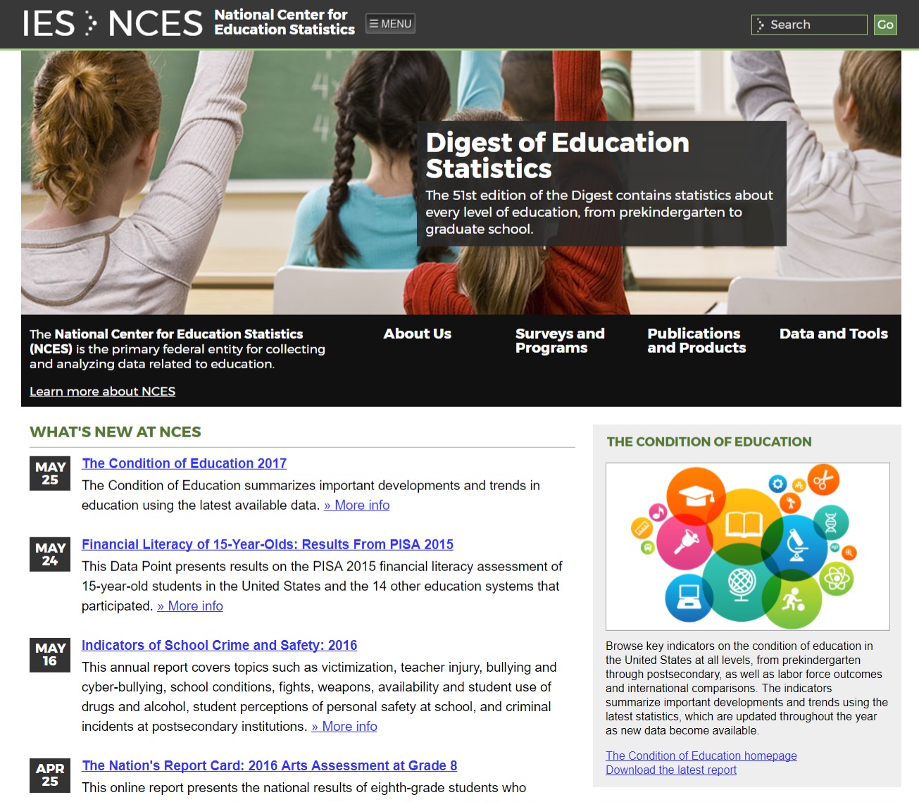 National Center for Education Statistics