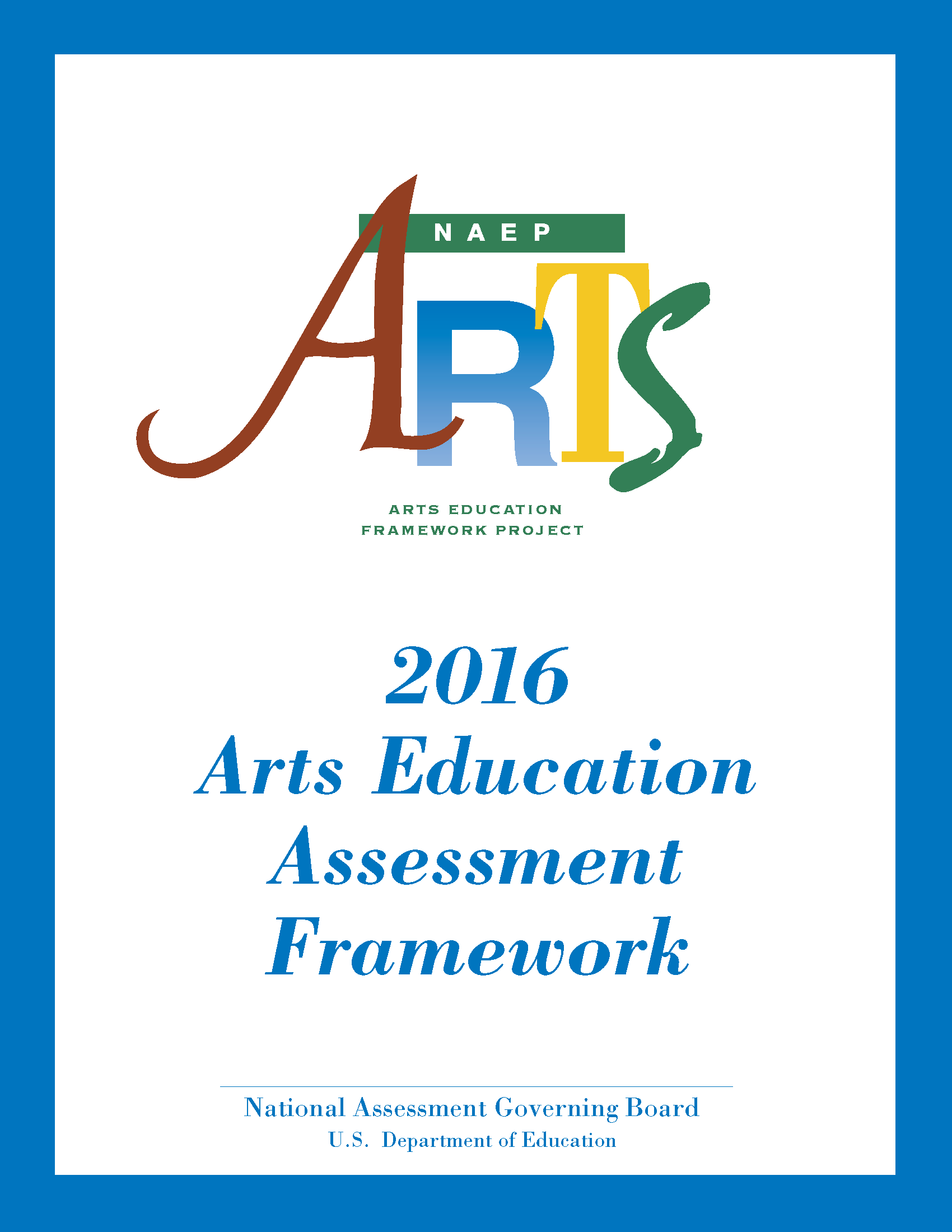 2016 Arts Framework