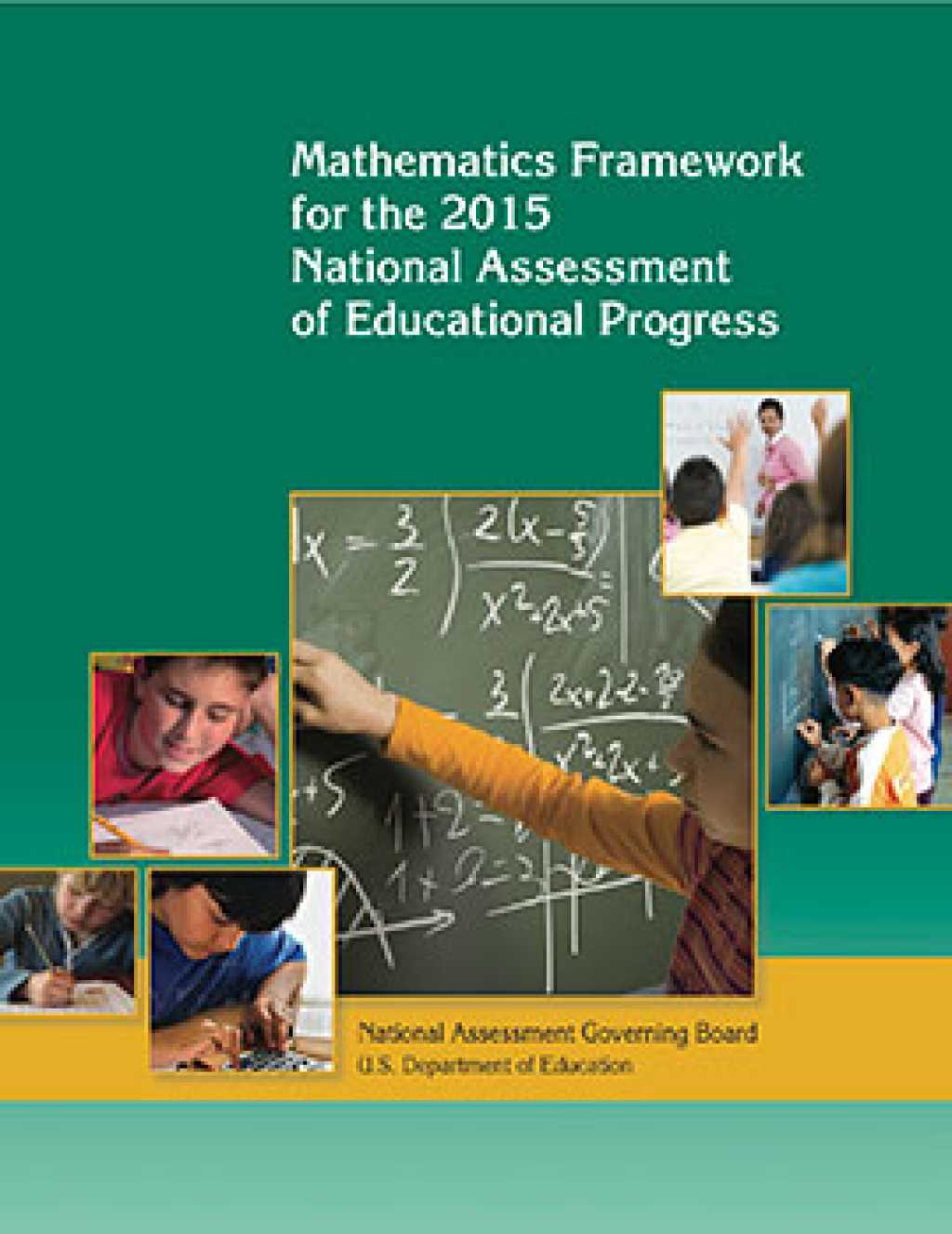 Mathematics Framework for the 2015 National Assessment of Educational