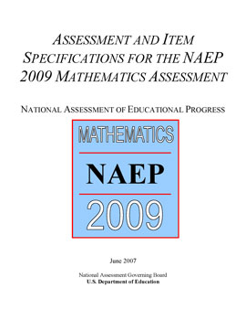 2009 Mathematics Frameworks Specification