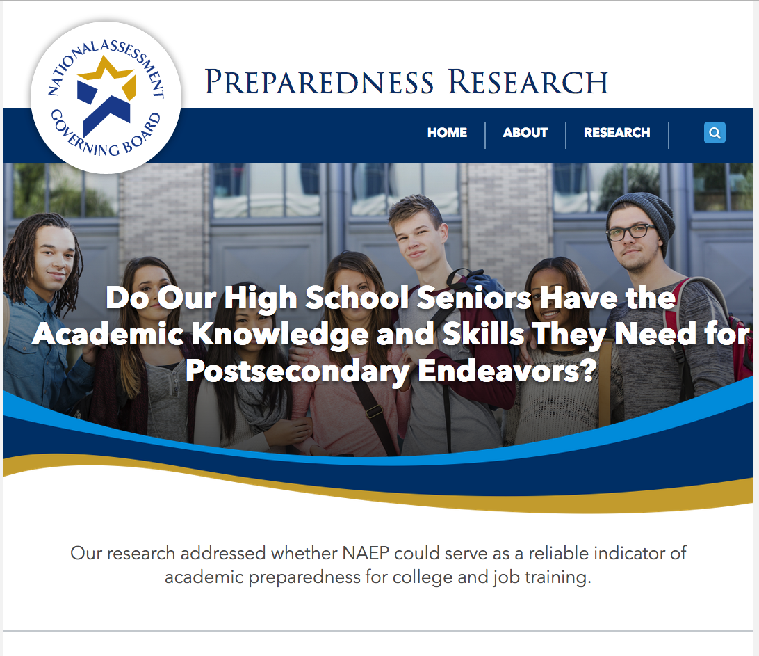 12th-Grade Preparedness Research