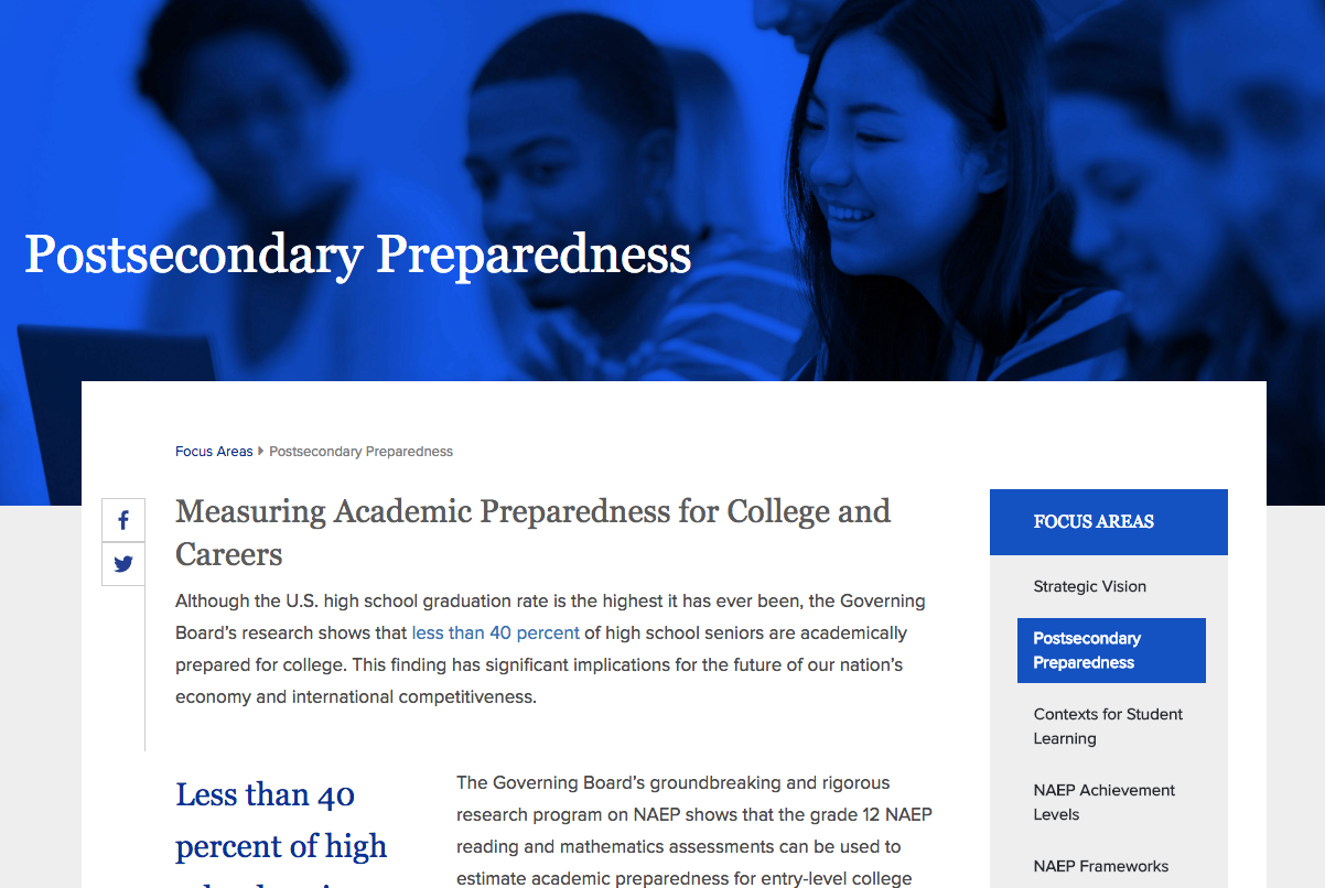 Postsecondary Research