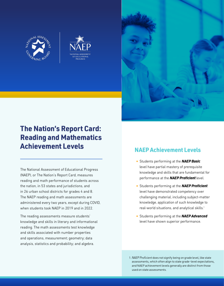 What Are NAEP Achievement Levels and How Are They Determined? What Are NAEP Achievement Levels and How Are They Determined?